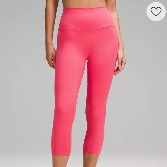 Lululemon High Rise Align Crop 23” - Picture 1 of 5